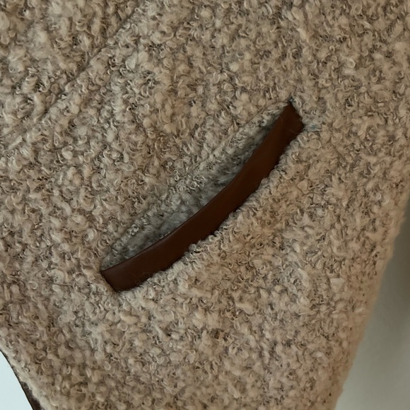 Love Tree Women's Faux Fur Open Front Sweater Vest W/Pockets Size L - Picture 3 of 8